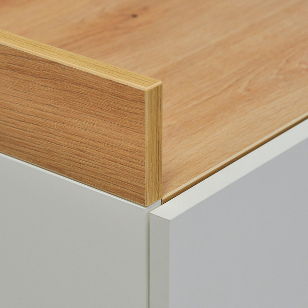 Изображение товара Комод Dipriz Melamine Д.20056.1 (белый/артизан)