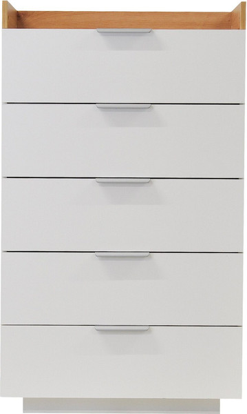 Изображение товара Комод Dipriz Melamine Д.20057.1 (белый/артизан)