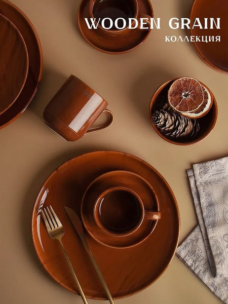 Изображение товара Сахарница Nouvelle Wooden Grain / 1730312