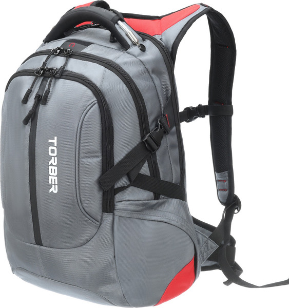 Изображение товара Рюкзак Torber Drive T2373 (серый/красный)