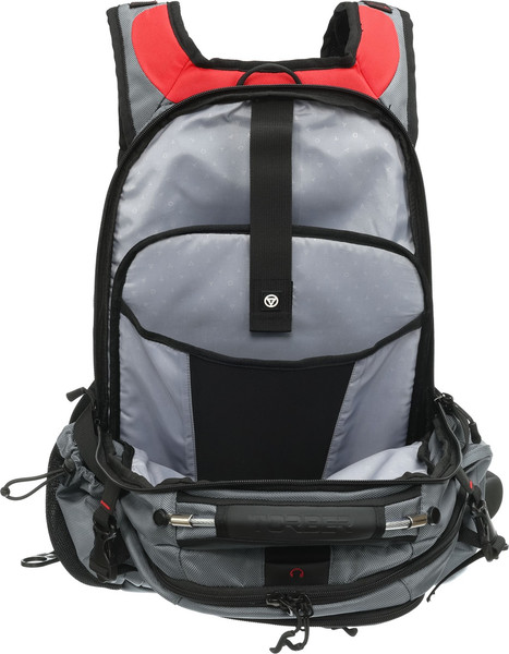 Изображение товара Рюкзак Torber Drive T2373 (серый/красный)