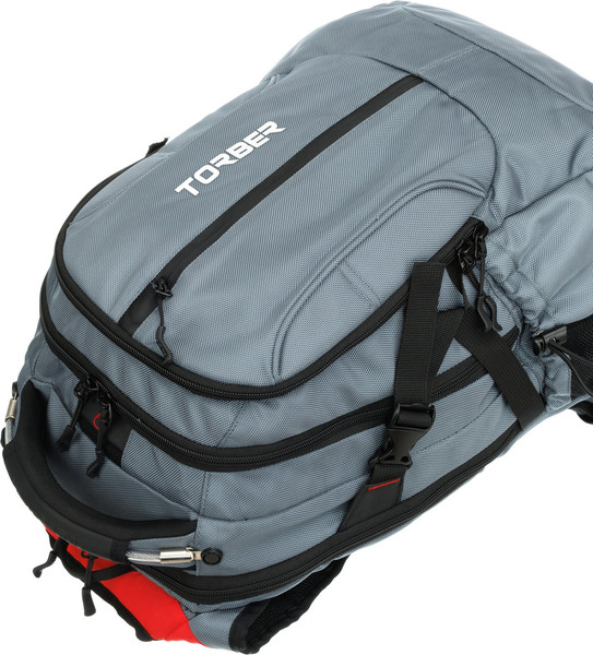 Изображение товара Рюкзак Torber Drive T2373 (серый/красный)