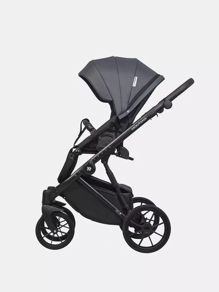 Изображение товара Детская универсальная коляска Riko Montana Ecco 3 в 1 (24, Graphite)