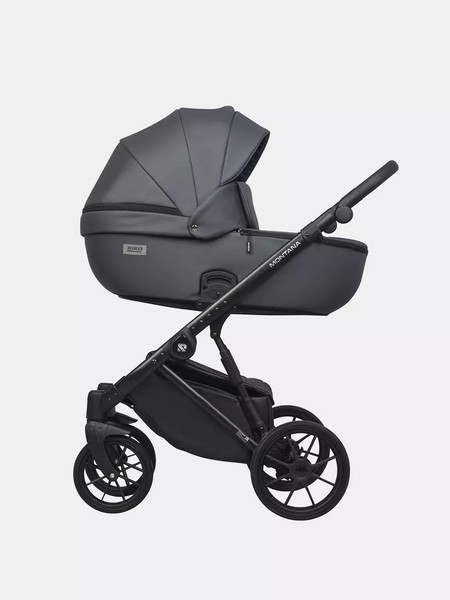 Изображение товара Детская универсальная коляска Riko Montana Ecco 3 в 1 (24, Graphite)