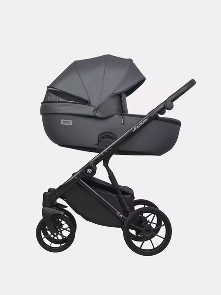 Изображение товара Детская универсальная коляска Riko Montana Ecco 3 в 1 (24, Graphite)
