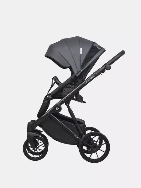 Изображение товара Детская универсальная коляска Riko Montana Ecco 3 в 1 (24, Graphite)