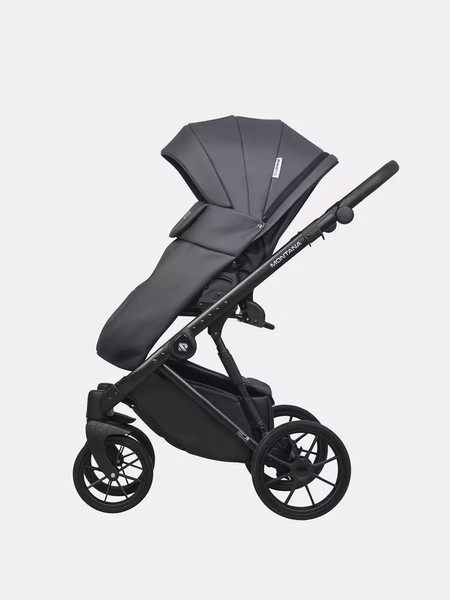 Изображение товара Детская универсальная коляска Riko Montana Ecco 3 в 1 (24, Graphite)