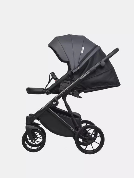 Изображение товара Детская универсальная коляска Riko Montana Ecco 3 в 1 (24, Graphite)