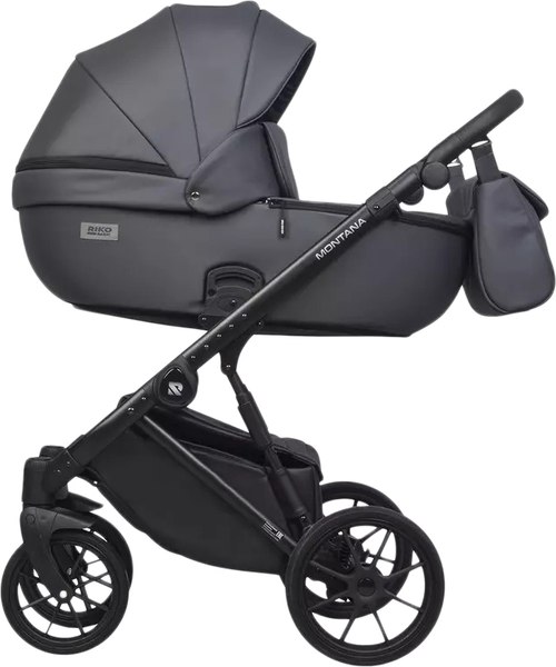 Изображение товара Детская универсальная коляска Riko Montana Ecco 3 в 1 (24, Graphite)