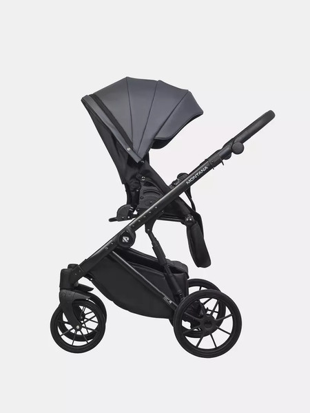 Изображение товара Детская универсальная коляска Riko Montana Ecco 3 в 1 (24, Graphite)