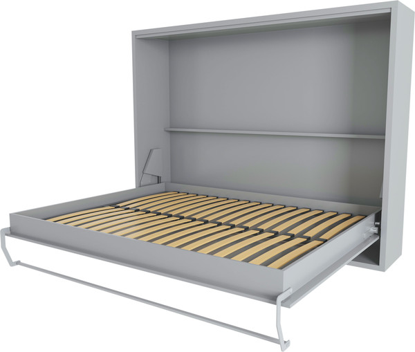 Изображение товара Шкаф-кровать трансформер Макс Стайл Wave 36мм 140x200 (серый асфальт U732 ST9)