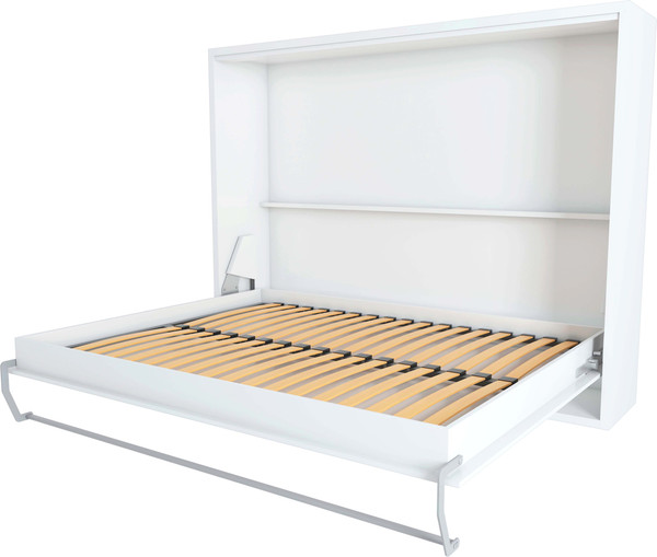 Изображение товара Шкаф-кровать трансформер Макс Стайл Wave 36мм 160x200 (белый классический W960 ST7)