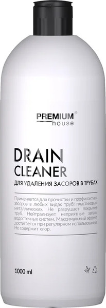 Изображение товара Средство для устранения засоров Premium House 1л