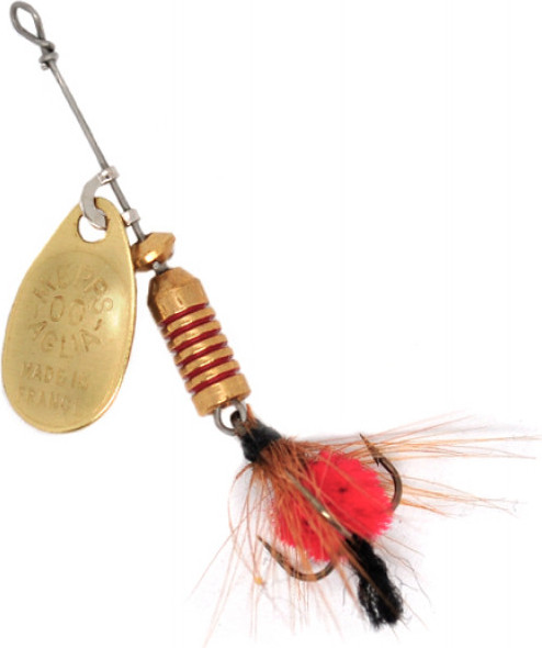Изображение товара Блесна Mepps Aglia Mouche Gold/Red Fly №00 / 529087