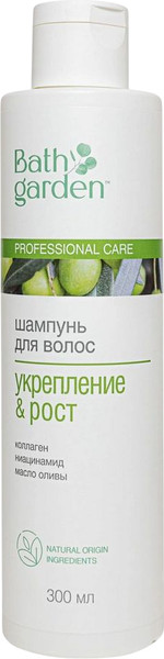 Изображение товара Шампунь для волос Bath Garden Укрепление & Рост (300мл)