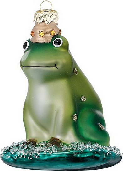 Изображение товара Елочная игрушка Inge's Christmas Figural Glass Ornaments. Царевна-лягушка / 64648H120