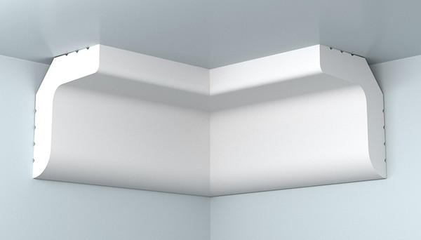 Изображение товара Уголок для потолочного плинтуса ПЛИНТЭКС Внутренний C 30/35