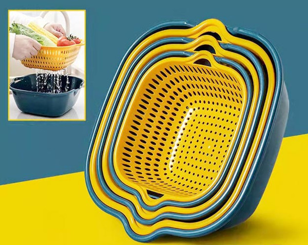 Изображение товара Миска-дуршлаг MONAMI QQH22-60 (3шт)