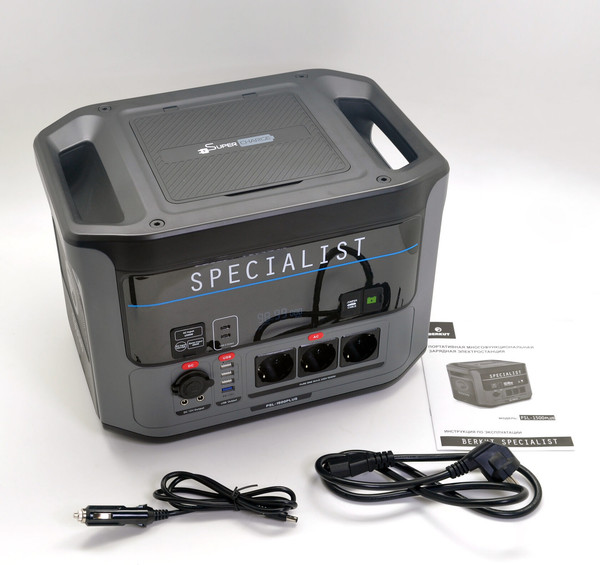 Изображение товара Портативная зарядная станция Berkut PSL-1500PLUS
