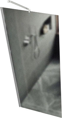 Изображение товара Душевая стенка MaybahGlass 195х119 / MGD-688-1ш (сатин/белый матовый)