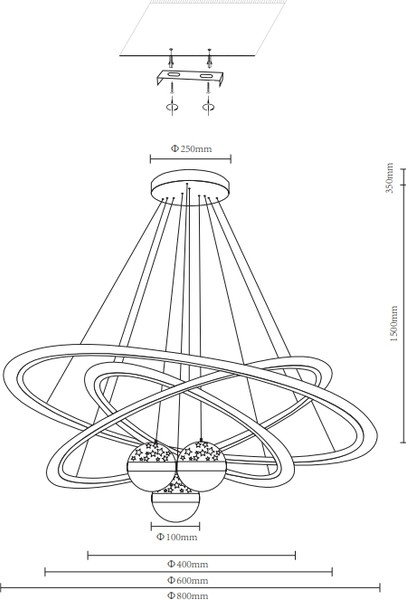 Изображение товара Люстра Velante 431-303-06