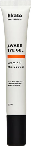 Изображение товара Гель для век Likato Professional Vitamin C & Peptide с витамином С и пептидами (20мл)