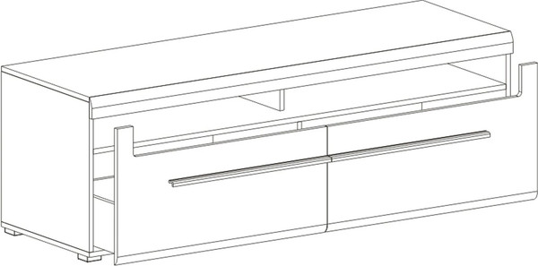 Изображение товара Тумба Мебельград Ницца ТВ (дуб винтерберг)
