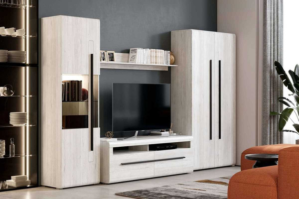 Изображение товара Шкаф Мебельград Ницца 2-х дверный 101.8x41.6x208.4 (дуб винтерберг)