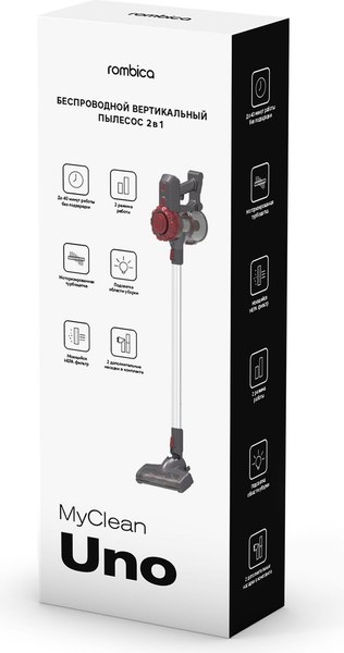Изображение товара Вертикальный пылесос Rombica MyClean Uno NHS16D01