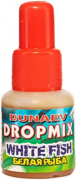 Изображение товара Ароматизатор рыболовный Dunaev Dropmix DFN021 (20мл, white fish)