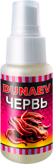 Изображение товара Ароматизатор рыболовный Dunaev Dip Спрей DFL038 (50мл, червь)