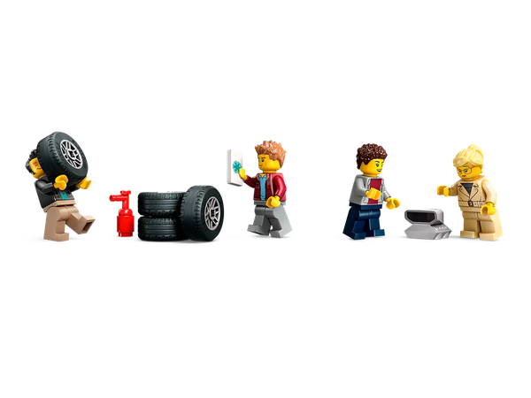 Изображение товара Конструктор Lego City Грузовик-автовоз со спортивными автомобилями / 60408