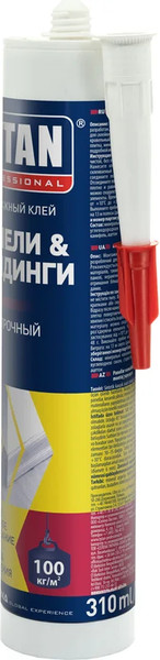 Изображение товара Клей Tytan Professional Монтажный панели и молдинги (310мл, бежевый)