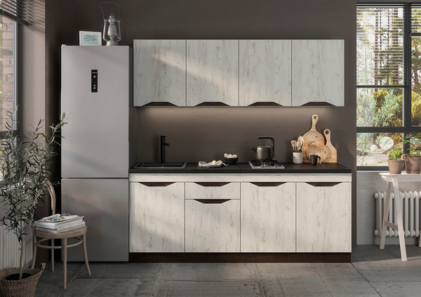 Изображение товара Кухонный гарнитур Стендмебель Паола 2.0 (венге/дуб крафт белый)