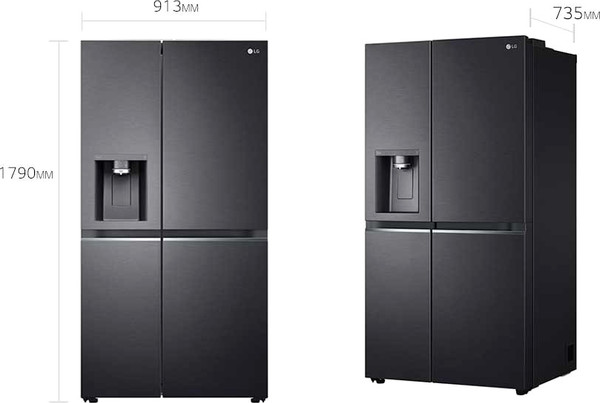Изображение товара Холодильник с морозильником LG GC-L257CBEV