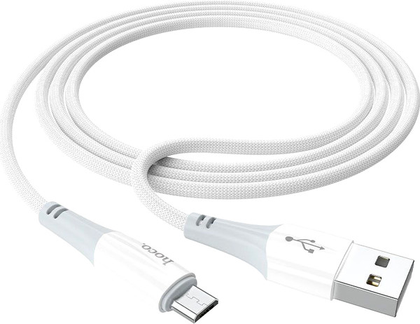 Изображение товара Кабель Hoco X70 Micro (1м, белый)
