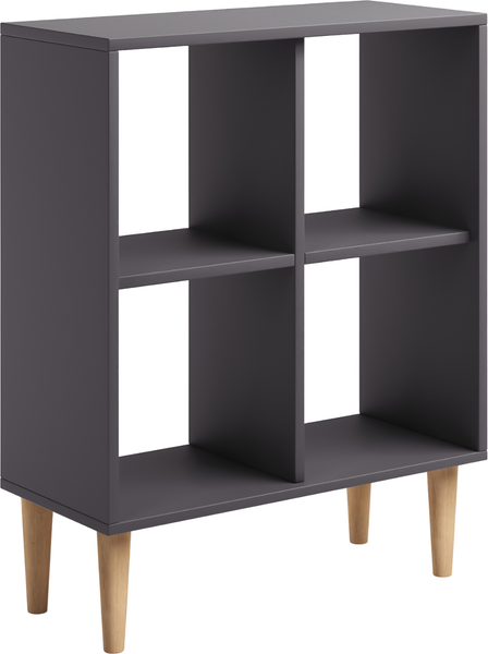 Изображение товара Стеллаж Monofix Одос 4 секции (графит)