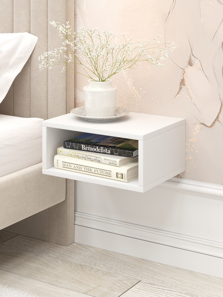 Изображение товара Прикроватная тумба Monofix Одос Навесная (белый)