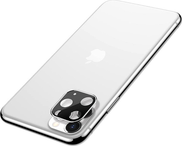 Изображение товара Защитная пленка для камеры телефона Hoco A18 3D для iPhone 11 Pro/11 Pro Max (серебро)