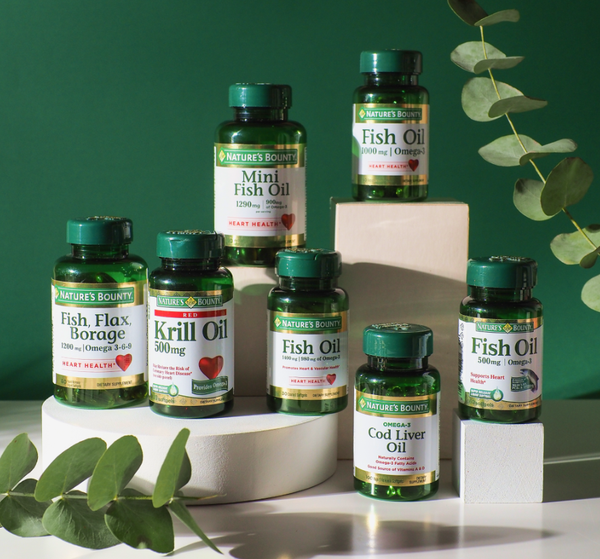 Изображение товара Жирные кислоты Nature's Bounty Рыбий жир 1000мг Омега-3 980мг (50 капсул)