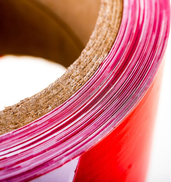 Изображение товара Лента сигнальная PROconnect 75ммx100м / 19-3135 (белый/крсный)