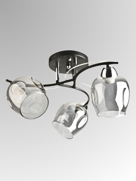 Изображение товара Люстра Aitin-Pro НПБ 02-3x60-101 / 8208/3A (черный/хром)