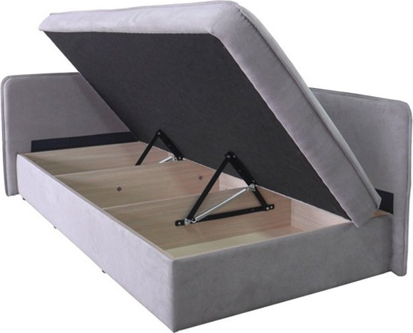 Изображение товара Тахта Lama мебель Эльза-2 правый (Antonio Ash/Antonio Grafit)