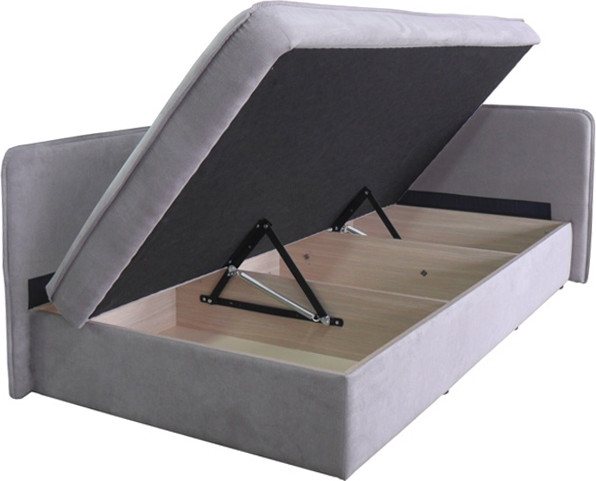 Изображение товара Тахта Lama мебель Эльза-2 левый (Antonio Ash/Antonio Grafit)