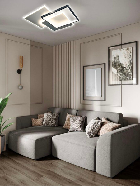 Изображение товара Люстра Aitin-Pro L24057-485 (белый/черный)