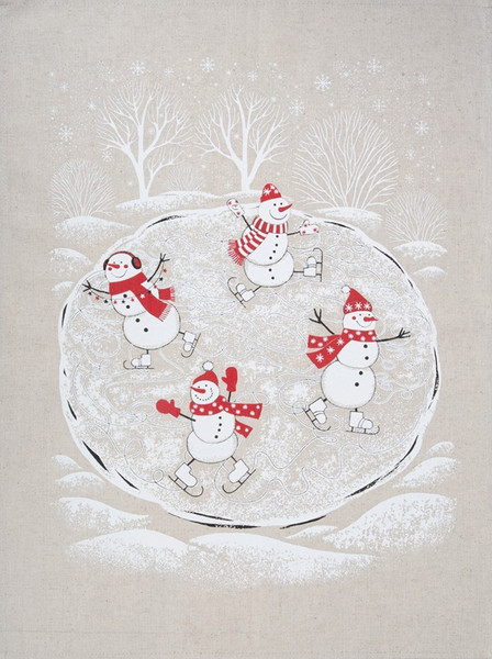 Изображение товара Набор полотенец Pole Kvetak (Беларускі лён) 45x60 22С145-ШР+К/п.р/фкор (390 Забавы-3)