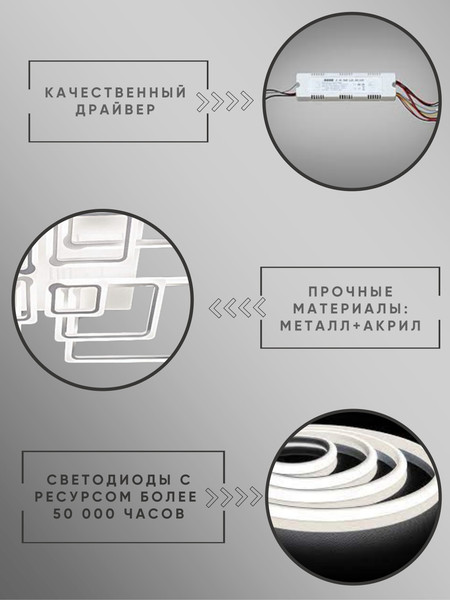 Изображение товара Люстра Aitin-Pro L8850/10 (белый)