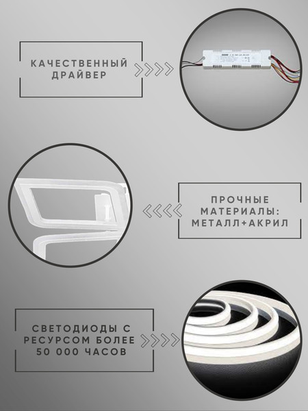 Изображение товара Потолочный светильник Aitin-Pro L25380B/4 (белый)