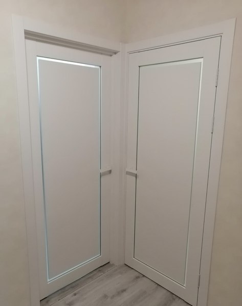 Изображение товара Дверной блок Flash Eco Classic 01 комплект (90x200, парящая)