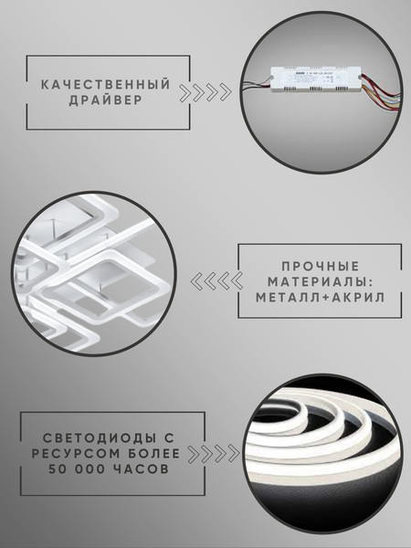 Изображение товара Люстра Aitin-Pro L8850/8 (белый)